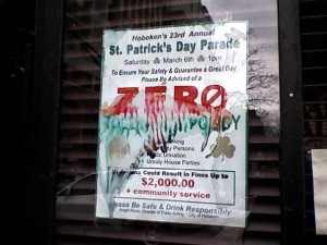 Let this be a warning to you if you're planing on attending Fake Patricks Day this Saturday